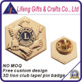 Custom 3D Metal Pin Badge